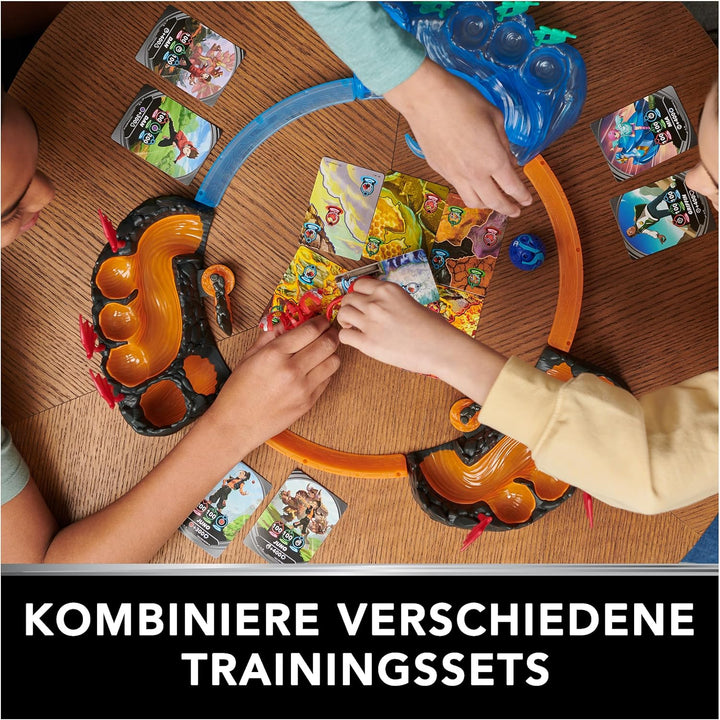 BAKUGAN Training Set mit Titanium Trox, im Dino-Clan-Motiv, individualisierbare Actionfigur, Sammelk