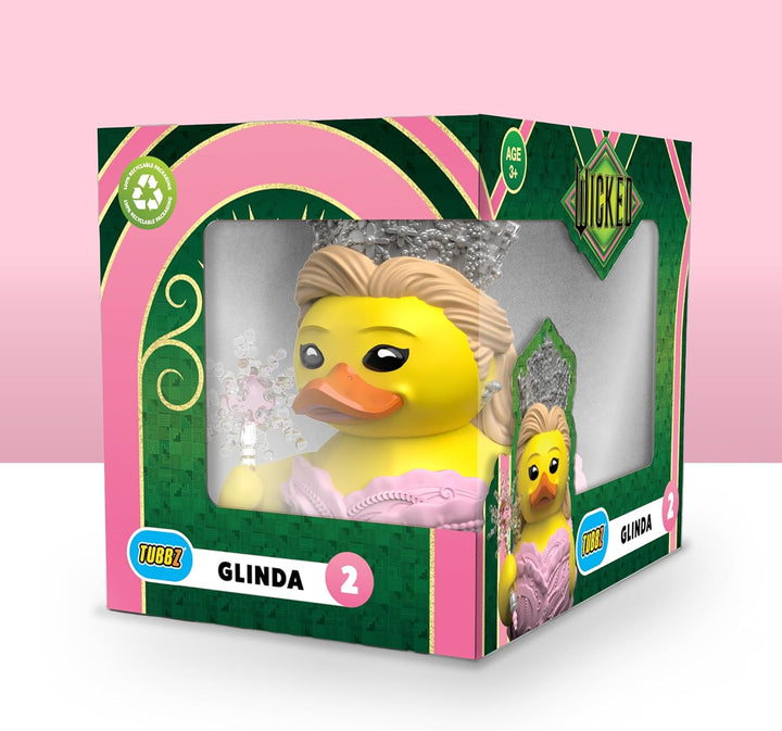 TUBBZ Box-Ausgabe: Wicked - Glinda Upland als Cosplaying-Gummiente Vinylfigur Glinda (Box), Glinda (
