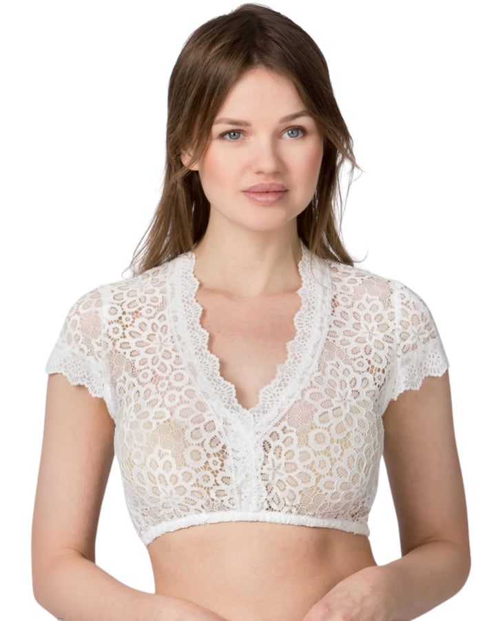 Stockerpoint Damen Kensy Bluse 44 Creme, 44 Creme
