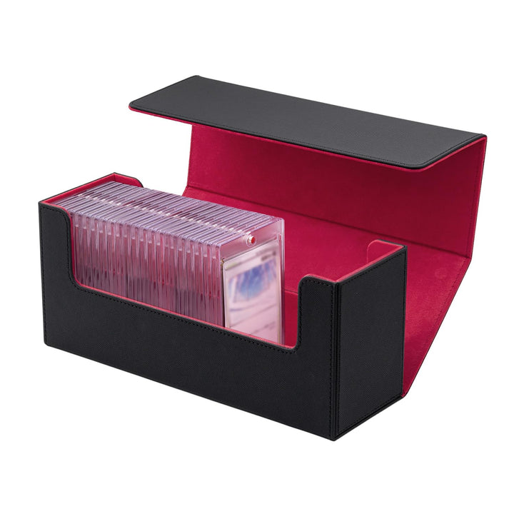 Card Deck Box for MTG, Gathering Kartenbox für 580+ Ungesleevte Karten/ 35pt/130PT Sammelkarten Hüll