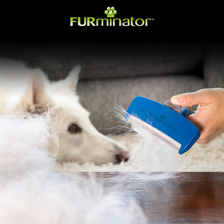 Furminator deShedding-Tool Hund Grösse L Langhaar - Hundebürste für grosse Hunde zur Entfernung der