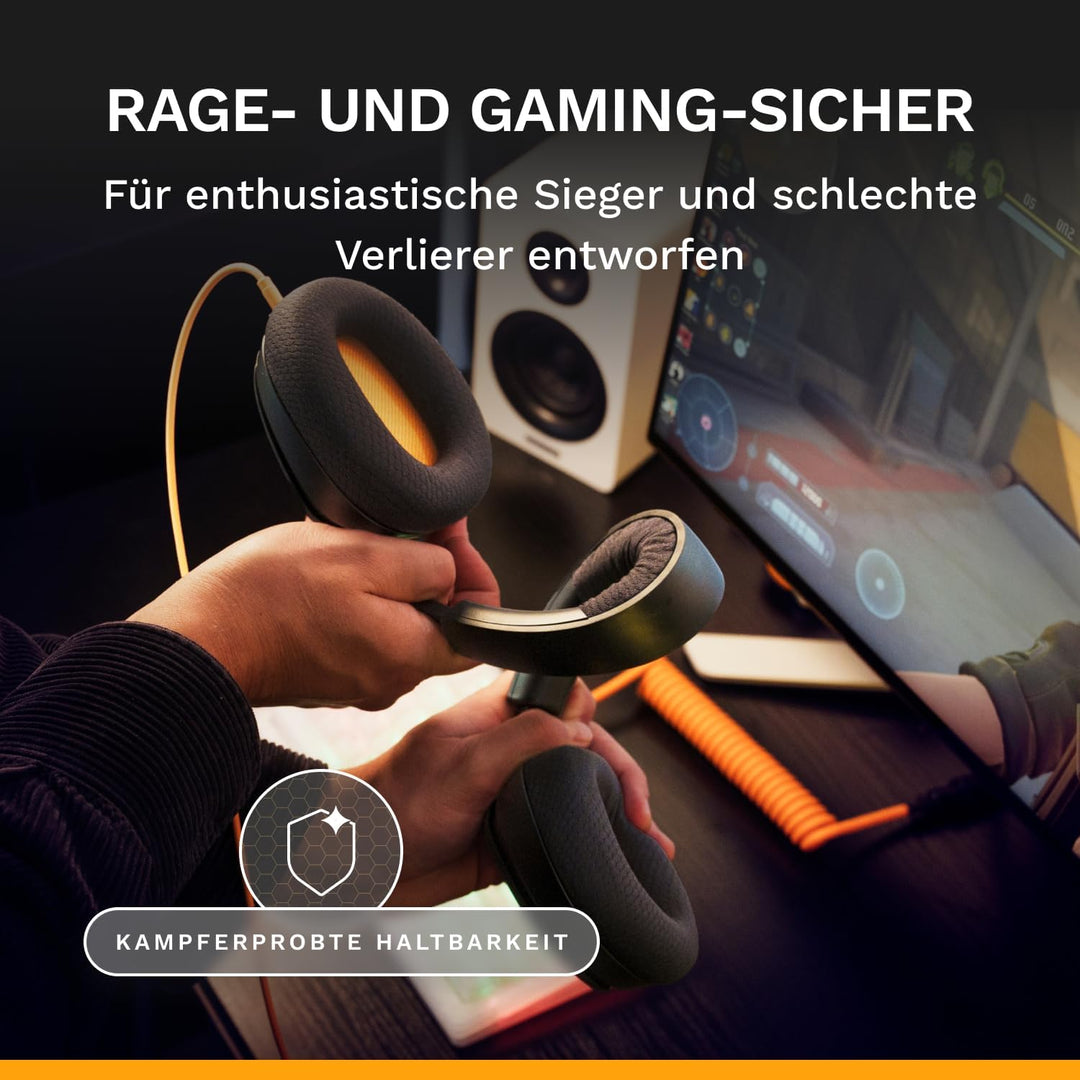 GLORIOUS GHS Eternal – Stereo-Gaming-Headset für PC, PS5, PS4, Xbox, Switch – speziell abgestimmten