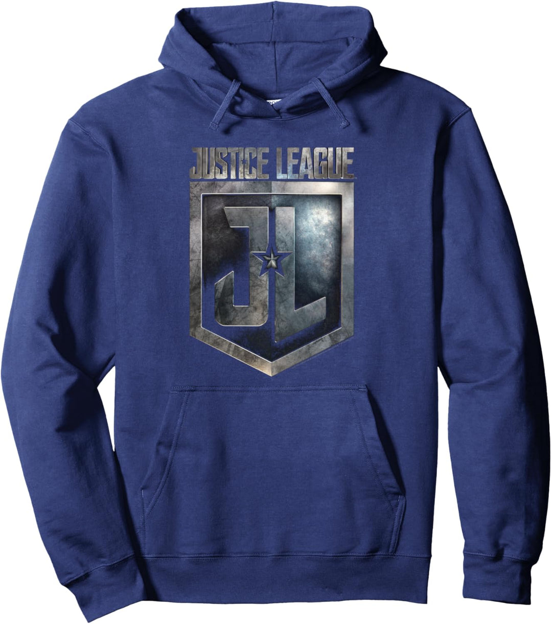 Justice League Movie Shield Logo Pullover Hoodie