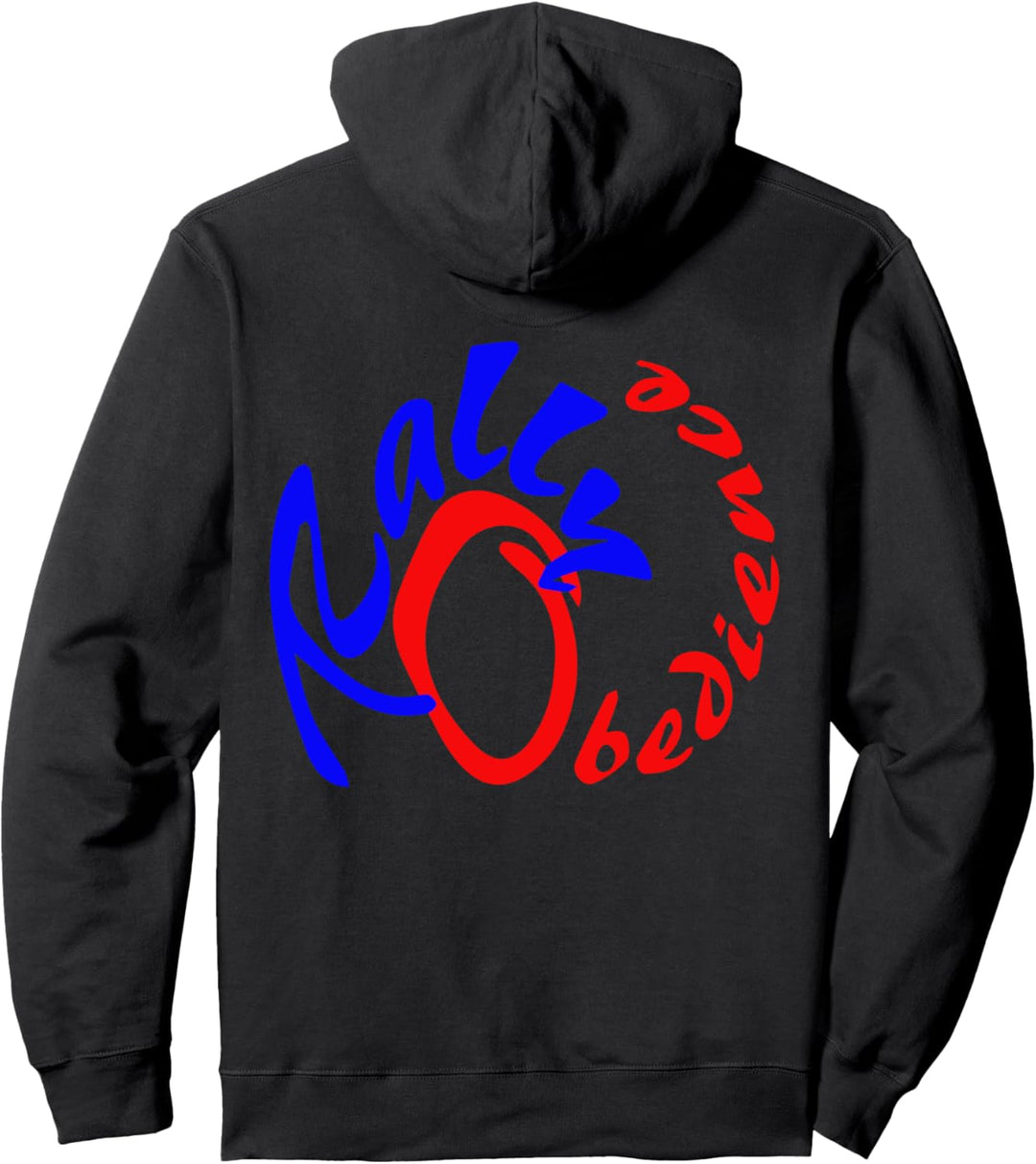 Rally Obedience Design für Hundesport mit Hund Pullover Hoodie
