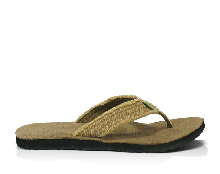 Sanuk Herren Fraid So Zehentrenner 51 EU Khaki, 49 EU Khaki