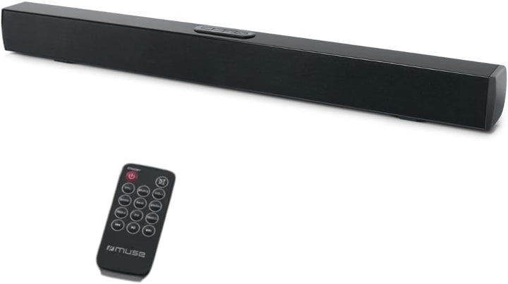 Muse TV Soundbar Bluetooth mit optischem Eingang, AUX-In und RCA-Eingang, 50 Watt Ausgangsleistung