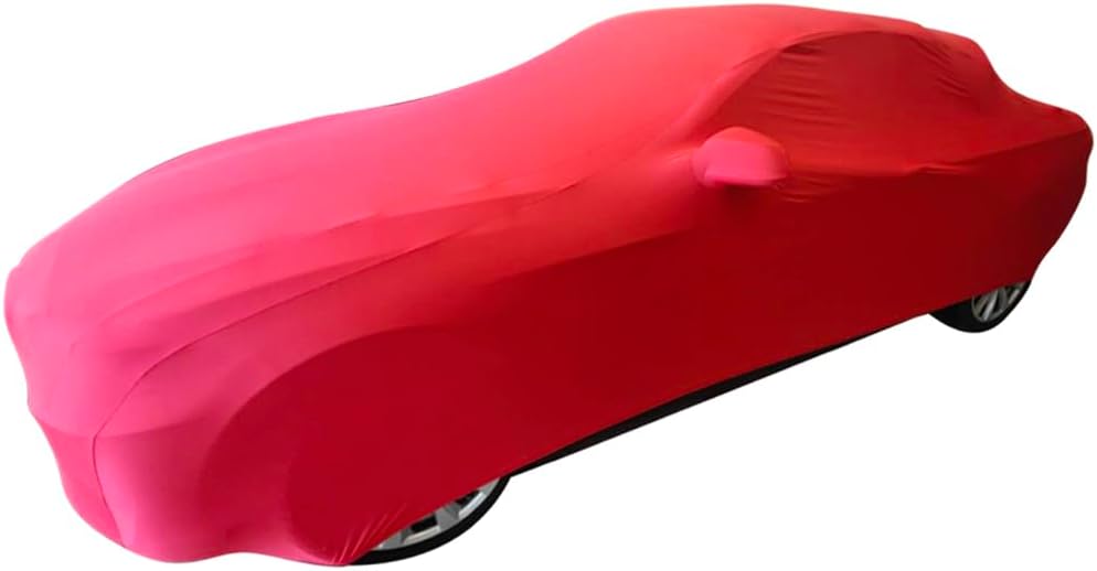 Indoor Autoabdeckung kompatibel mit BMW 2-Series F22 Coupe mit Spiegeltaschen SUPER Soft Stretch