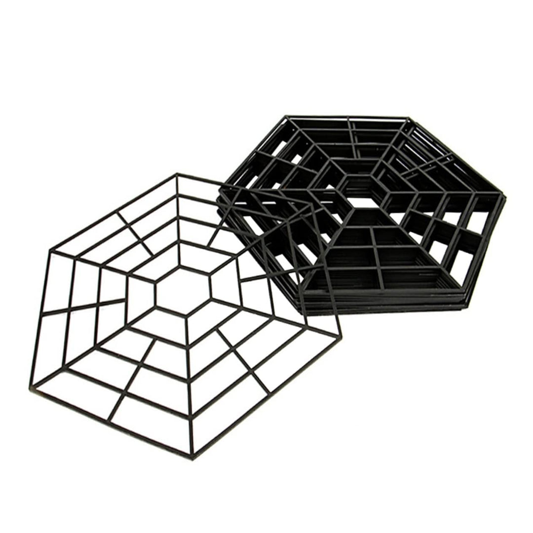 Yardwe 20 Stück Fischschutznetz Teichnetz Schwarz Pp-Kunststoff Für Teichschutz Gegen Vögel Robust U
