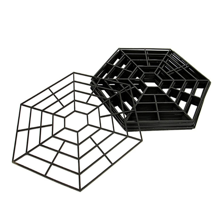 Yardwe 20 Stück Fischschutznetz Teichnetz Schwarz Pp-Kunststoff Für Teichschutz Gegen Vögel Robust U