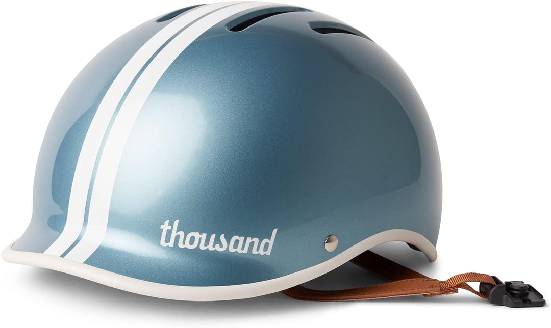 Thousand Heritage Collection Fahrradhelm für Erwachsene, niedriges Profil, Retro, Pendler, Sicherhei