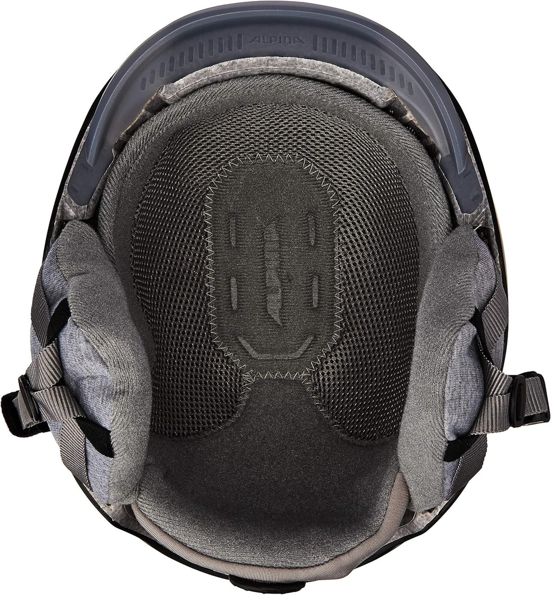 ALPINA GRAND JR - Sicherer, Leichter, Stossabsorbierender & Individuell Anpassbarer Skihelm Für Kind
