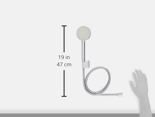 Hansa Brause / Brauseset Basicjet (Handbrause + Halter + Brauseschlauch) | für Wannenbatterien, 3 St