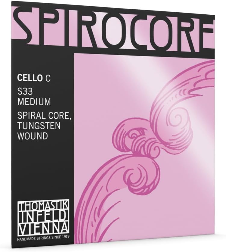 Thomastik Spirocore s-33 Set Saiten für Cello 4/4 Wolfram Medium