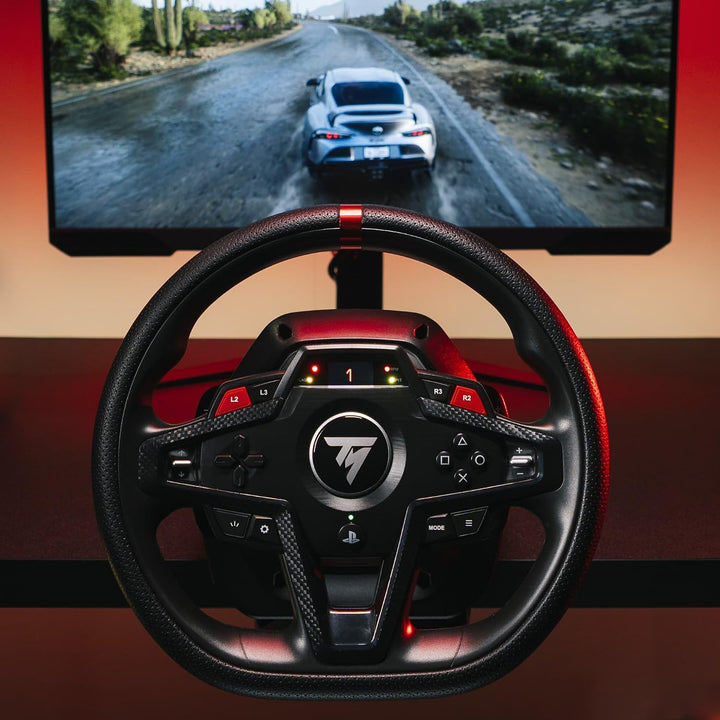 Thrustmaster T248R, Rennlenkrad mit 3,1-Nm-Force-Feedback und Pedalset, Für PS5, PS4 und PC