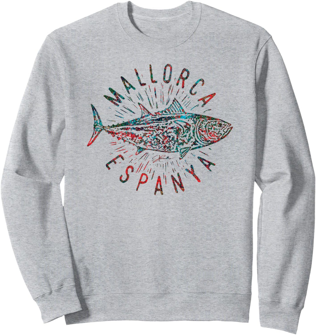 JCombs: Mallorca, Balearen, Spanien, Blauflossenthunfisch Sweatshirt