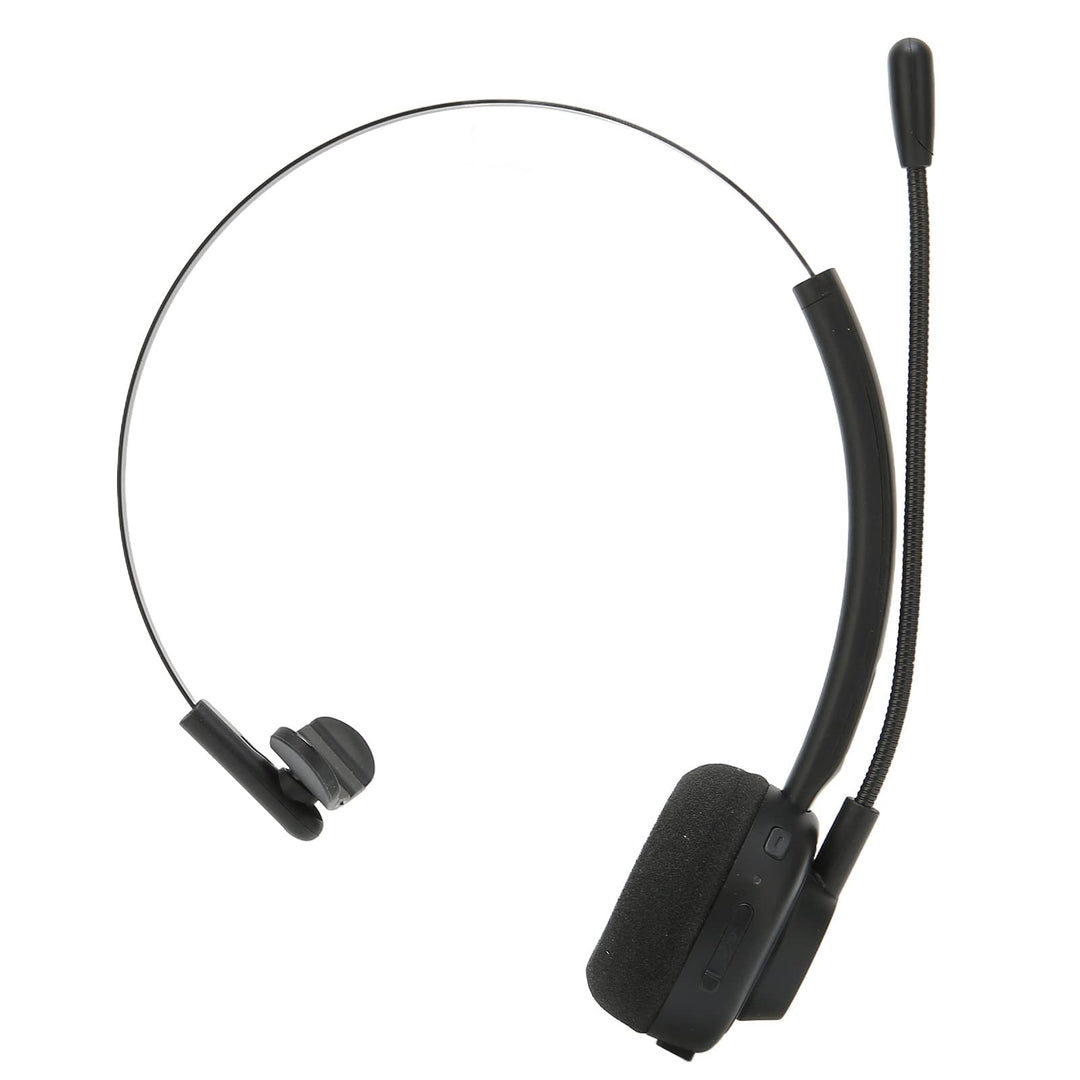Annadue Trucker Bluetooth Headset mit Mikrofon, Kabellose On-Ear Kopfhörer mit Geräuschunterdrückung