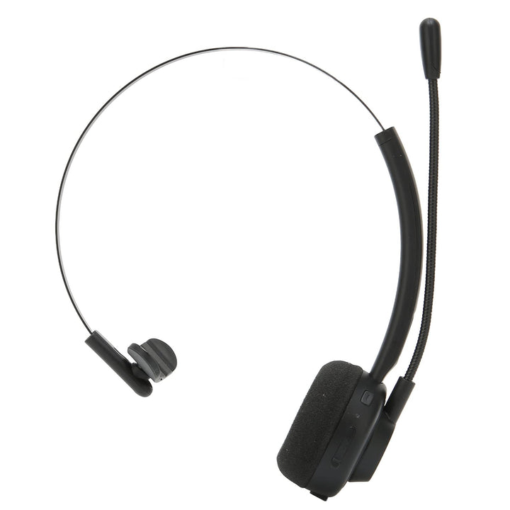 Annadue Trucker Bluetooth Headset mit Mikrofon, Kabellose On-Ear Kopfhörer mit Geräuschunterdrückung