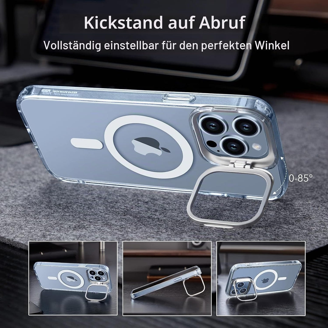 ESR für iPhone 13 Pro Hülle, Kompatibel mit MagSafe, Kamera Ständer Handyhülle iPhone 13 Pro Case, M