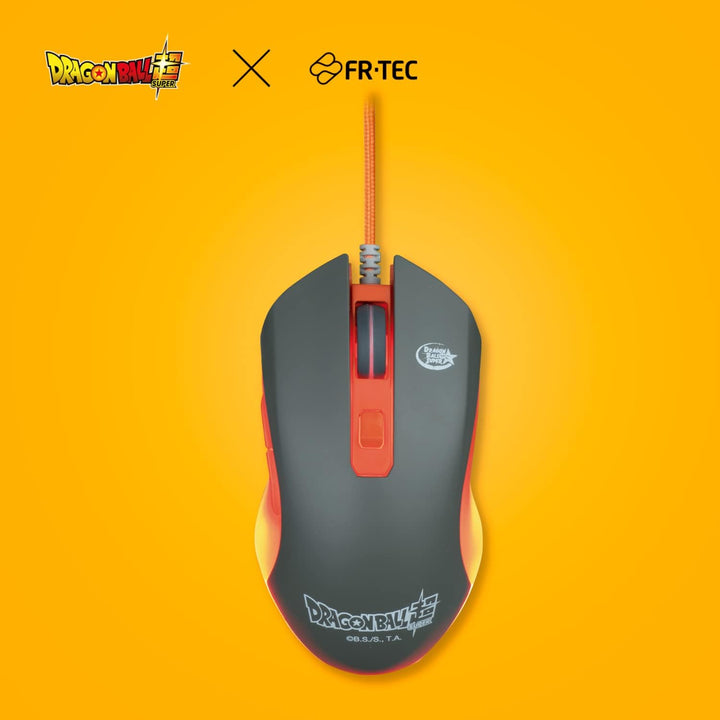 FRTEC - Dragon Ball Super Pack Tastatur + Maus + Mauspad (PC-kompatibel) QWERTY