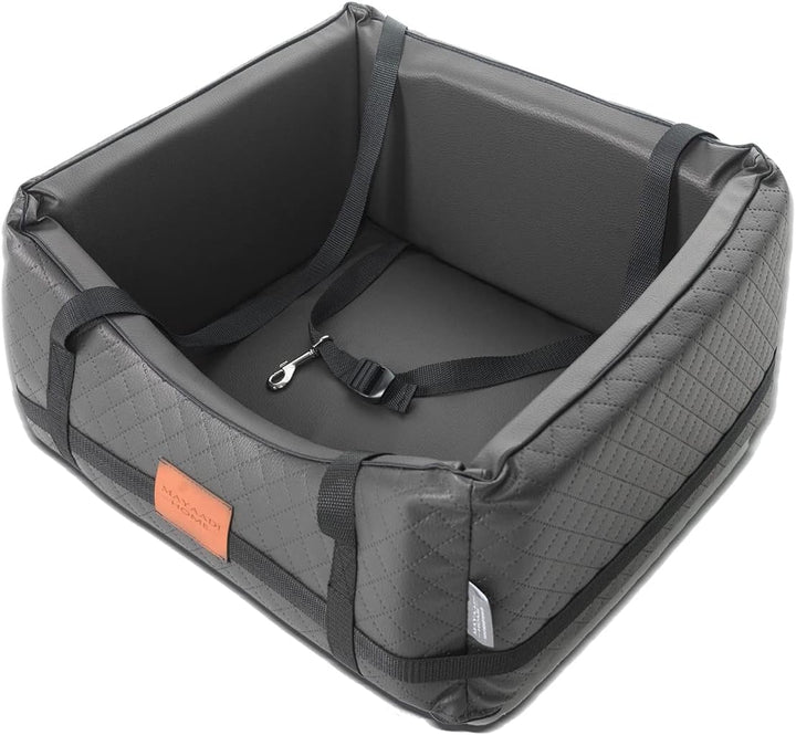 Mayaadi-Home Hundeautositz Kunstleder Hundesitz Hundebett Autokörbchen Hundedecke Hundekorb Transpor