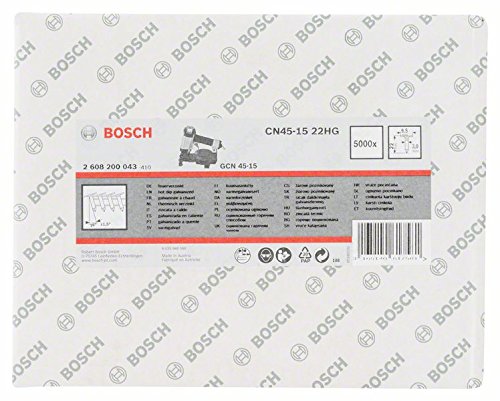 Bosch Professional Dachpappennagel CN 45-15 HG 22 mm, feuerverzinkt, 2608200043