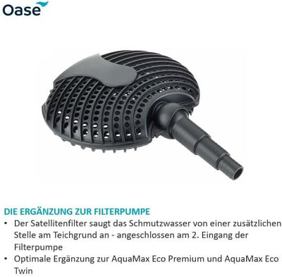 OASE 57177 Satellitenfilter AquaMax Eco | Filter | Zubehör | Filterpumpe | Pumpe Single, Single