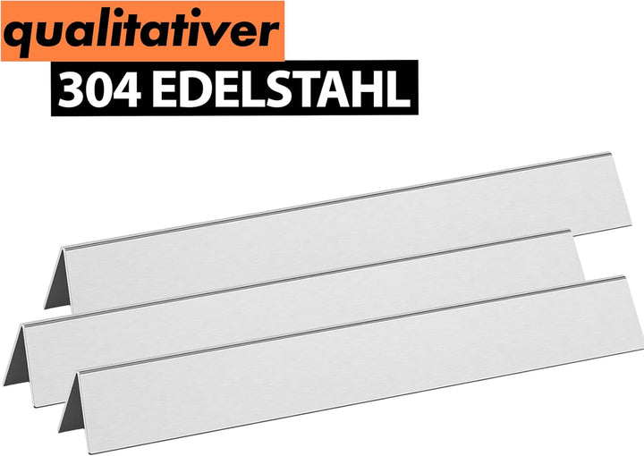 Ersatzteil Flavorizer Bars Genesis 300 Serie (mit Bedienknöpfen seitlich) - Aromaschienen Weber 7540