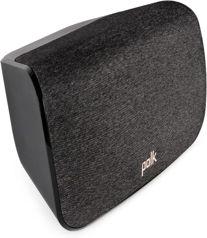 Polk Audio SR2 kabellose Surround Lautsprecher für Polk React und MagniFi 2 Soundbar, Schwarz (MAGSR