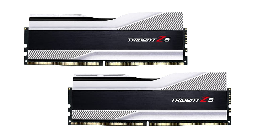 G.Skill Ripjaws S5 White 32GB DDR5 6000-30, F5-6000J3040F16GX2-RS5W metallic silver, metallic silver