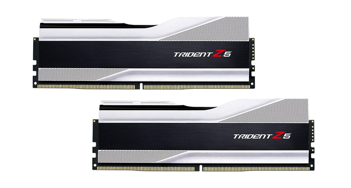 G.Skill Ripjaws S5 White 32GB DDR5 6000-30, F5-6000J3040F16GX2-RS5W metallic silver, metallic silver