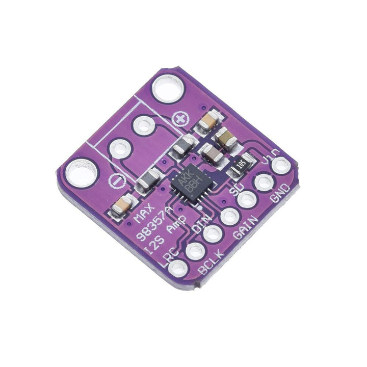 2 Stück MAX98357 Audio Leistungsverstärkermodul I2S Klasse D Filterlose Audioverstärkerplatine für R