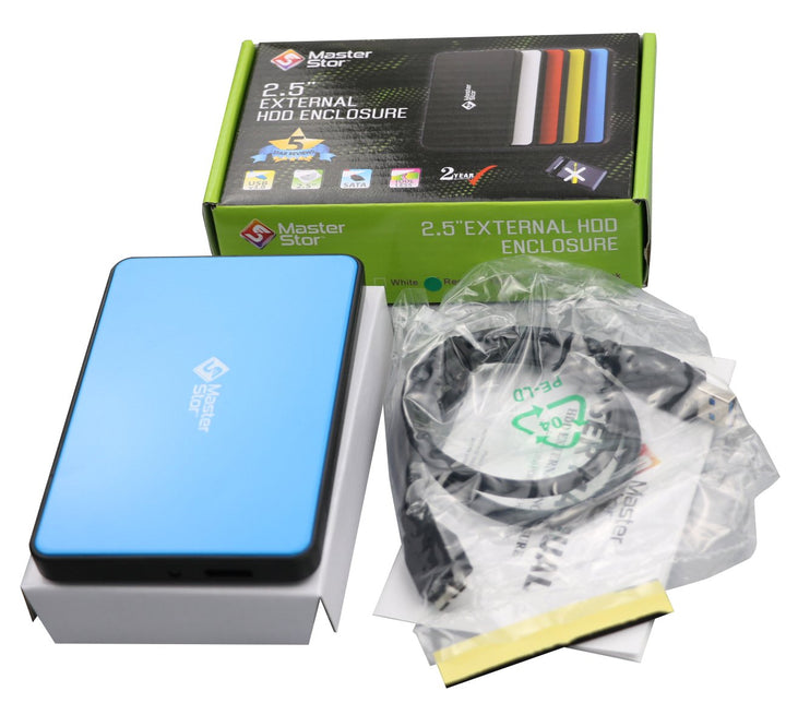 MasterStor 1TB Externe Festplatte USB 3.0 Ultra schnellen Festplatte 2,5-Zoll-Portable SATA Laptop F