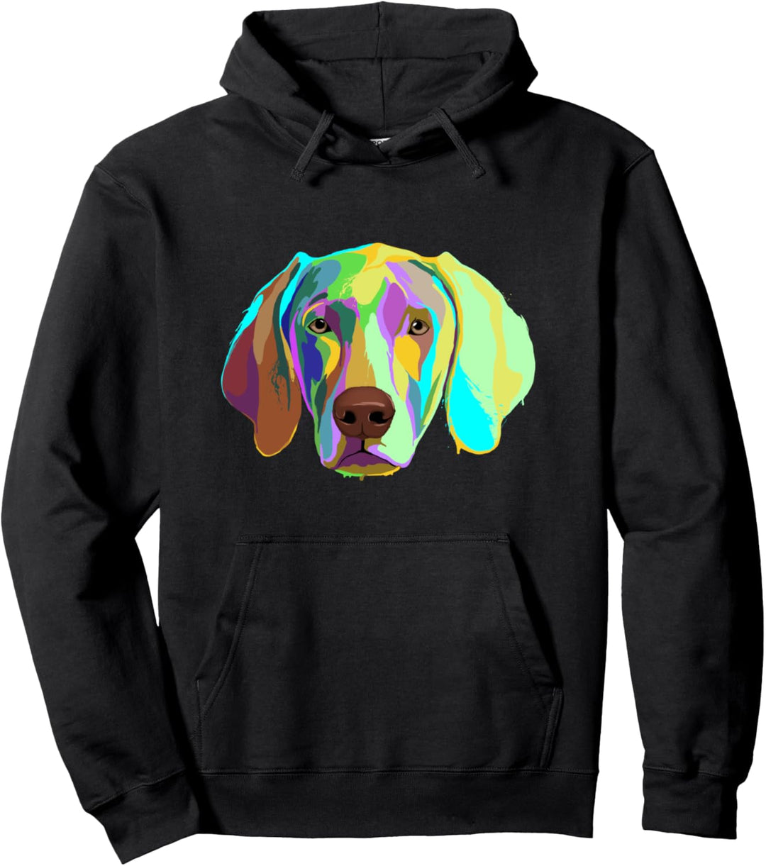 Hund Weimaraner Pullover Hoodie