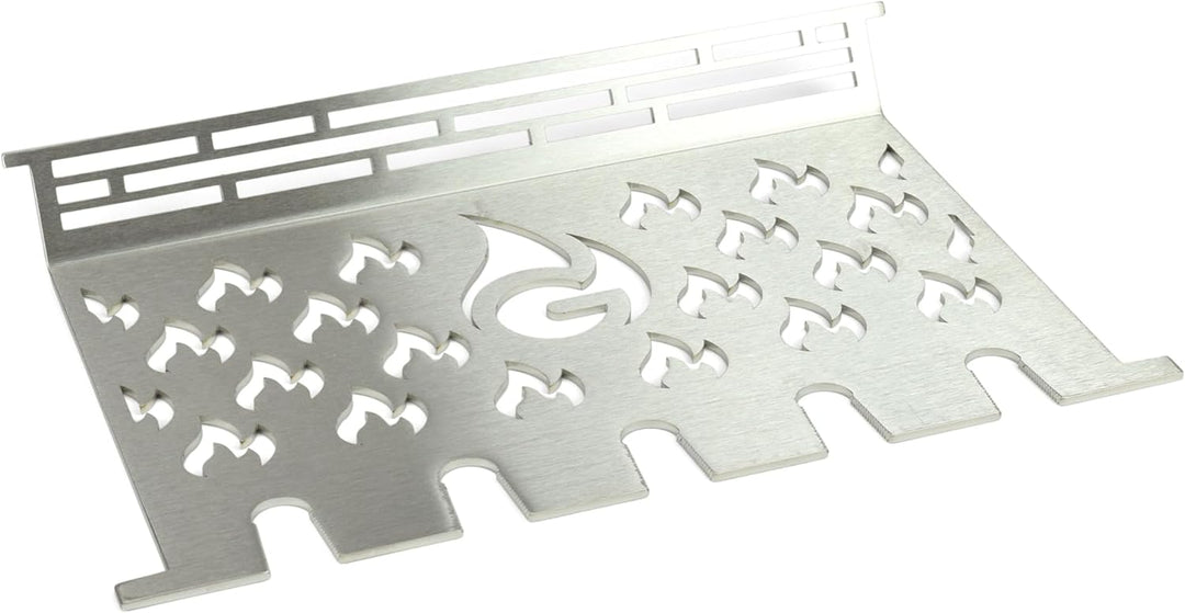 Grillrost.com Das Original Edelstahl Multistation | Warmhalterost für Broil King Imperial 690 / 690X