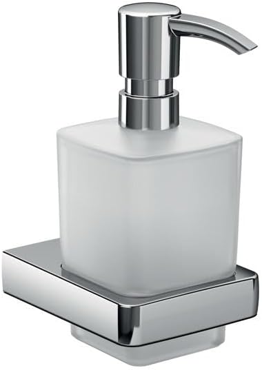EMCO Trend Seifenspender für Flüssigseifen, Glas satiniert, Inhalt 155ml, Badaccessoires, Wandmontag