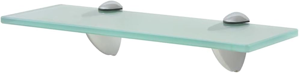 vidaXL 2X Regal Schwebend Wandregal Glasregal Glasboden Glasablage Badablage Wandablage Badregal Abl