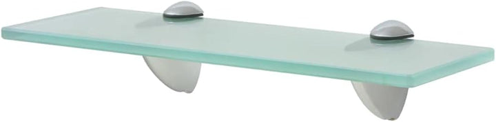 vidaXL 2X Regal Schwebend Wandregal Glasregal Glasboden Glasablage Badablage Wandablage Badregal Abl
