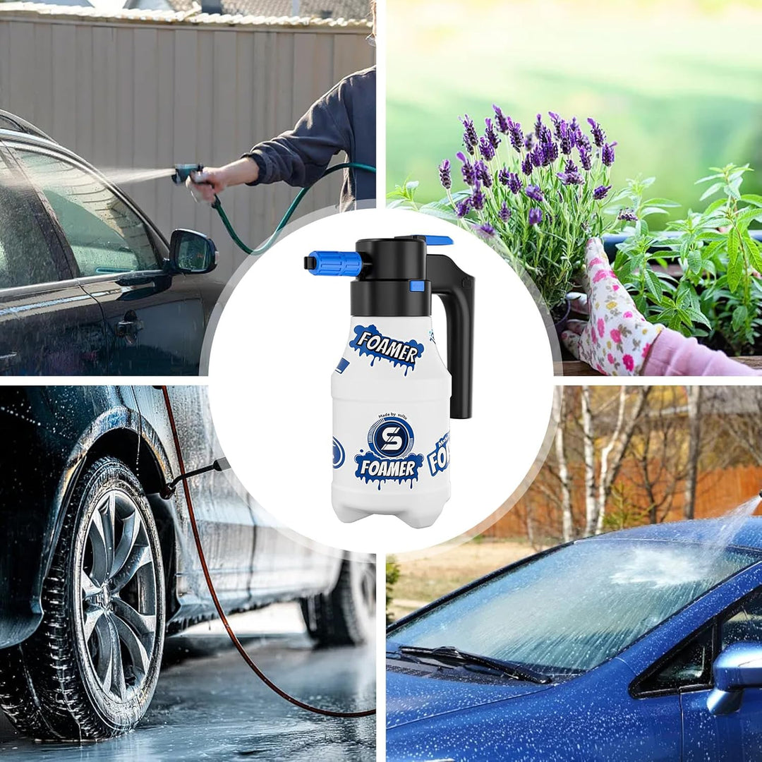 Seifensprüher, Autowaschschaumkanone | Elektrische Schaumkanone für Hochdruckreiniger,1,5 l USB-Lade