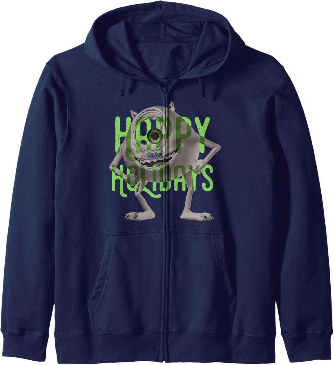 Disney Pixar Monsters University Mike Happy Holidays Kapuzenjacke