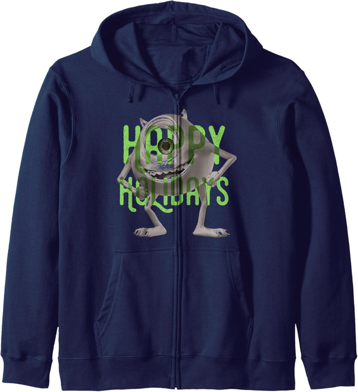 Disney Pixar Monsters University Mike Happy Holidays Kapuzenjacke