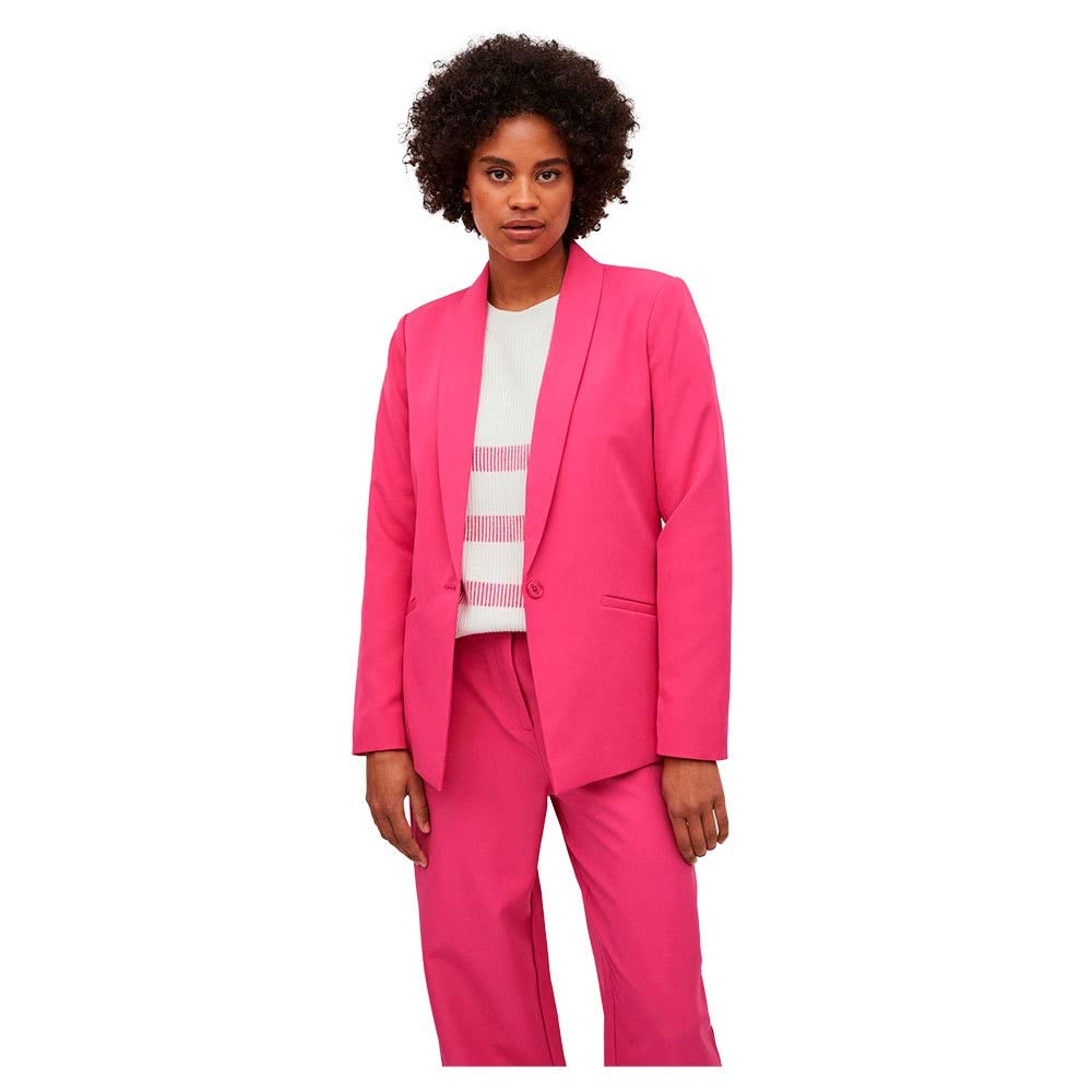 Vila Damen Vikamma Noos Blazer 38 Pink Yarrow, 38 Pink Yarrow