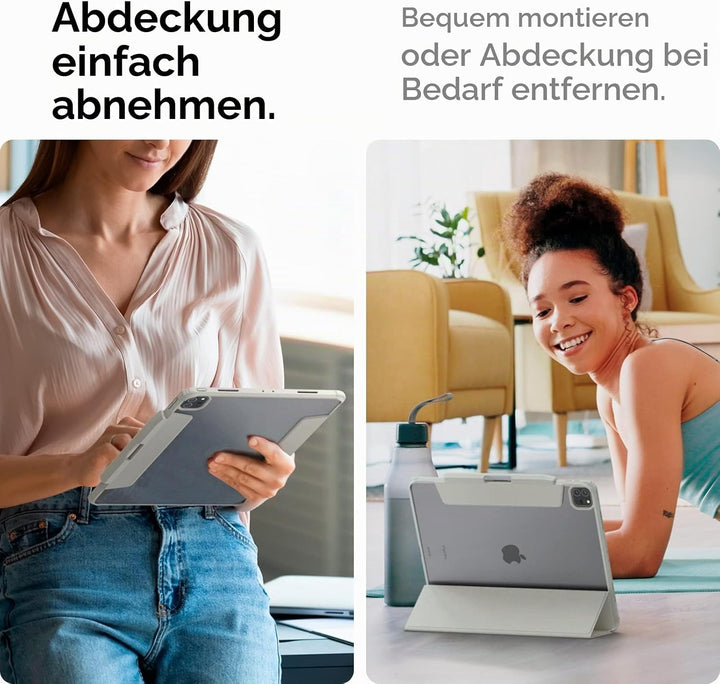 Spigen AirSkin Pro Kompatibel mit iPad Pro 12.9 Zoll 6. Generation (2022) / 5. Generation (2021) Hül