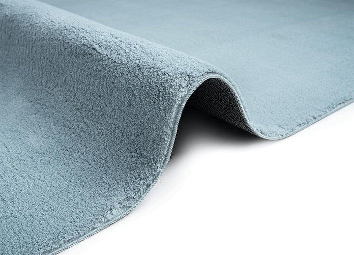 the carpet Relax – Superweiches Badezimmerteppich, Flauschige Badematte in Felloptik, rutschfest & W