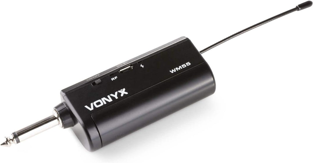 VONYX WM552 - Funk Mikrofon drahtlos, Doppel Set, Wireless UHF Microphone, kabelloses Mikrofonsystem