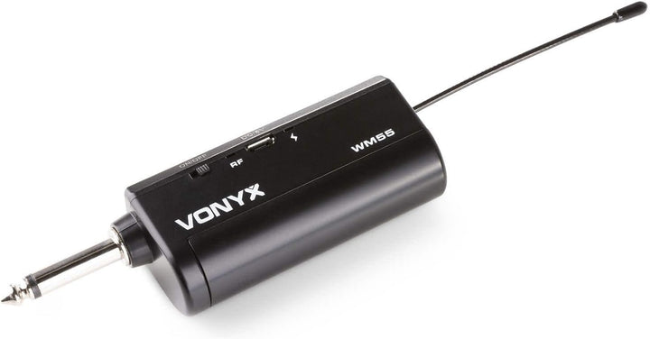 VONYX WM552 - Funk Mikrofon drahtlos, Doppel Set, Wireless UHF Microphone, kabelloses Mikrofonsystem
