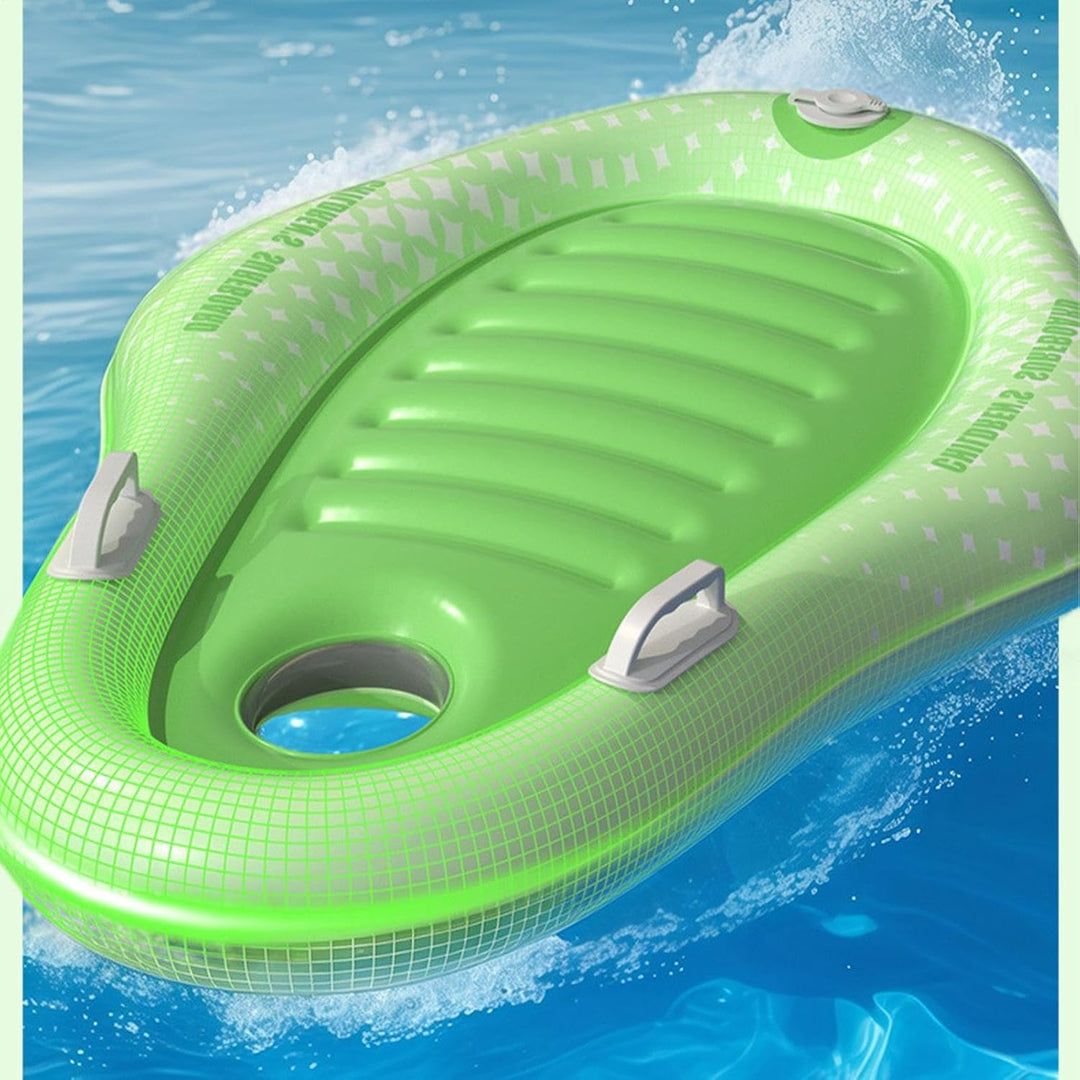 Floats - Aufblasbares Leichtgewichtiges Board mit Griffen | Reise Spielzeug,Für Sommerferien am See,