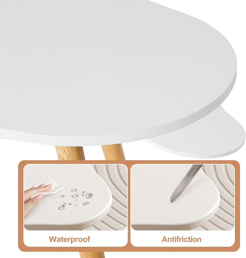 Napacoh Couchtische Sofatisch Beistelltische Wohnzimmertisch skandinavisch Kaffeetisch Satztisch für