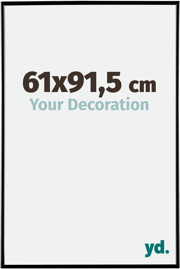 yd. Your Decoration - Bilderrahmen 61x91,5 cm - Bilderrahmen aus Kunststoff mit Acrylglas - Antirefl