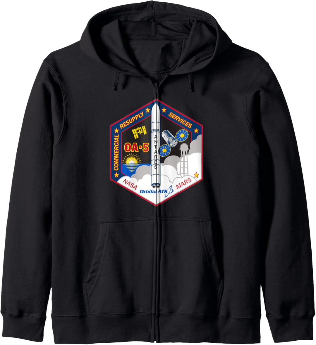 NASA International Space Station Resupply Mission Kapuzenjacke