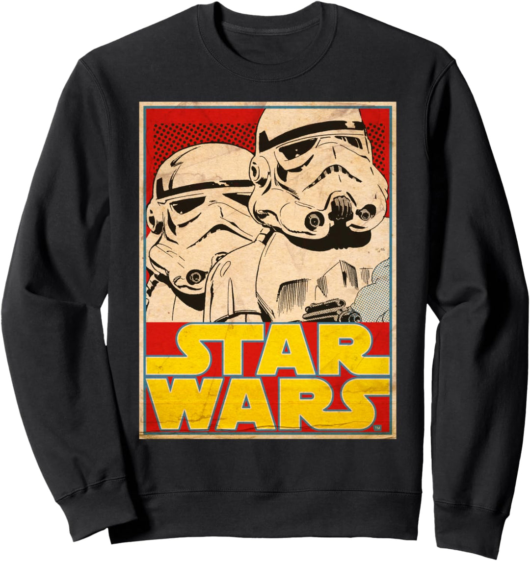 Star Wars Trooper Pop Art Portrait Sweatshirt